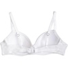 image:imageNautica Girls Training Bras  23 Pack ACup Ribbed Molded Starter Bras for Teens with Adjustable Straps Sizes 30A36ALt Heather GreyWhiteBlue Iris