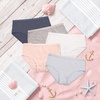 image:imageNautica Girls Underwear Briefs  5 Pack Comfort Stretch MidWaist Breathable Cotton Underwear Panties for Girls 412BluePinkWhiteLight Heather Grey