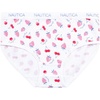 image:imageNautica Girls Underwear Briefs  5 Pack Comfort Stretch MidWaist Breathable Cotton Underwear Panties for Girls 412Light Heather GreyPinkStripePrint