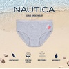 image:imageNautica Girls Underwear Briefs  5 Pack Comfort Stretch MidWaist Breathable Cotton Underwear Panties for Girls 412Light Heather GreyPinkStripePrint