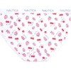 image:imageNautica Girls Underwear Briefs  5 Pack Comfort Stretch MidWaist Breathable Cotton Underwear Panties for Girls 412Light Heather GreyPinkStripePrint