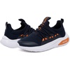 image:imageNautica Kids Athletic SlipOn Sneakers  Comfortable Bungee Running Shoes for Boys and Girls  Stylish and Supportive Footwear for Active Kids Big KidLittle KidToddlerNavy Orange