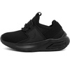 image:imageNautica Kids Athletic SlipOn Sneakers  Comfortable Bungee Running Shoes for Boys and Girls  Stylish and Supportive Footwear for Active Kids Big KidLittle KidToddlerBlack on Black Molded