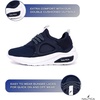 image:imageNautica Kids Athletic SlipOn Sneakers  Comfortable Bungee Running Shoes for Boys and Girls  Stylish and Supportive Footwear for Active Kids Big KidLittle KidToddlerNavy Whitesplash