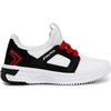 image:imageNautica Kids Athletic SlipOn Sneakers  Comfortable Bungee Running Shoes for Boys and Girls  Stylish and Supportive Footwear for Active Kids Big KidLittle KidToddlerWhite Black Red