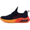 image:imageNautica Kids Athletic SlipOn Sneakers  Comfortable Bungee Running Shoes for Boys and Girls  Stylish and Supportive Footwear for Active Kids Big KidLittle KidToddlerNavy Red Orange