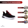 image:imageNautica Kids Athletic SlipOn Sneakers  Comfortable Bungee Running Shoes for Boys and Girls  Stylish and Supportive Footwear for Active Kids Big KidLittle KidToddlerBlackRed