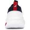 image:imageNautica Kids Athletic SlipOn Sneakers  Comfortable Bungee Running Shoes for Boys and Girls  Stylish and Supportive Footwear for Active Kids Big KidLittle KidToddlerNavy White Red