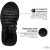 image:imageNautica Kids Athletic SlipOn Sneakers  Comfortable Bungee Running Shoes for Boys and Girls  Stylish and Supportive Footwear for Active Kids Big KidLittle KidToddlerBlack Mono