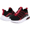 image:imageNautica Kids Athletic SlipOn Sneakers  Comfortable Bungee Running Shoes for Boys and Girls  Stylish and Supportive Footwear for Active Kids Big KidLittle KidToddlerBlack Redshay