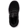 image:imageNautica Kids Athletic SlipOn Sneakers  Comfortable Bungee Running Shoes for Boys and Girls  Stylish and Supportive Footwear for Active Kids Big KidLittle KidToddlerBlack Whitemolded