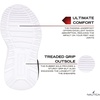 image:imageNautica Kids Athletic SlipOn Sneakers  Comfortable Bungee Running Shoes for Boys and Girls  Stylish and Supportive Footwear for Active Kids Big KidLittle KidToddlerBlack Redsplash