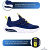 image:imageNautica Kids Athletic SlipOn Sneakers  Comfortable Bungee Running Shoes for Boys and Girls  Stylish and Supportive Footwear for Active Kids Big KidLittle KidToddlerCobalt Lime