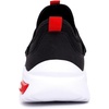 image:imageNautica Kids Athletic SlipOn Sneakers  Comfortable Bungee Running Shoes for Boys and Girls  Stylish and Supportive Footwear for Active Kids Big KidLittle KidToddlerBlack Redsummr