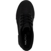 image:imageNautica Kids Boys LaceUp Fashion Sneakers LowTop Dress Shoes for Youth  Big KidLittle KidBlack Mono Berrian