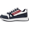 image:imageNautica Kids Boys amp Girls LaceUp Sneakers  Athletic Shoes for Running amp Walking with Cushioned Insole and Comfortable Fit for Big and Little KidsWhite Navy Red