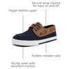 image:imageNautica Kids Casual Boat Shoe Loafers  School Shoes for Boys ToddlerLittle KidBig KidNavy Cognac