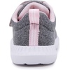 image:imageNautica Kids Fashion Sneaker Athletic Running Shoe with One Strap Boys  GirlsToddlerLittle KidGrey Heather