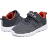 image:imageNautica Kids Fashion Sneaker Athletic Running Shoe with One Strap Boys  GirlsToddlerLittle KidStorm Grey