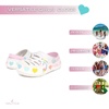 image:imageNautica Kids Girls Clogs Slip On Platform Slides Garden Shoes Water Sandals Beach Slipper for Children Indoor OutdoorWhite Pastel