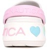 image:imageNautica Kids Girls Clogs Slip On Platform Slides Garden Shoes Water Sandals Beach Slipper for Children Indoor OutdoorWhite Pastel
