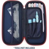 image:imageNautica Kids Luggage  18 Airline Approved Rolling Hardside Upright Carryon Suitcase Set with Wheels Shark Attack  5pc Travel SetNautica Peace  5pc School Set