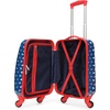 image:imageNautica Kids Luggage  18 Airline Approved Rolling Hardside Upright Carryon Suitcase Set with Wheels Shark Attack  5pc Travel SetNautica Peace