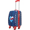 image:imageNautica Kids Luggage  18 Airline Approved Rolling Hardside Upright Carryon Suitcase Set with Wheels Shark Attack  5pc Travel SetNautica Peace