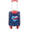 image:imageNautica Kids Luggage  18 Airline Approved Rolling Hardside Upright Carryon Suitcase Set with Wheels Shark Attack  5pc Travel SetNautica Peace