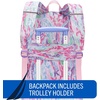 image:imageNautica Kids Luggage  18 Airline Approved Rolling Hardside Upright Carryon Suitcase Set with Wheels Shark Attack  5pc Travel SetPastel Shell  5pc Travel Set
