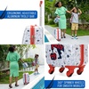 image:imageNautica Kids Luggage  18 Airline Approved Rolling Hardside Upright Carryon Suitcase Set with Wheels Shark Attack  5pc Travel SetPirate Ahoy  5pc School Set