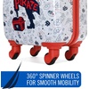 image:imageNautica Kids Luggage  18 Airline Approved Rolling Hardside Upright Carryon Suitcase Set with Wheels Shark Attack  5pc Travel SetPirate Ahoy