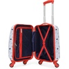 image:imageNautica Kids Luggage  18 Airline Approved Rolling Hardside Upright Carryon Suitcase Set with Wheels Shark Attack  5pc Travel SetPirate Ahoy