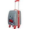 image:imageNautica Kids Luggage  18 Airline Approved Rolling Hardside Upright Carryon Suitcase Set with Wheels Shark Attack  5pc Travel SetShark Attack