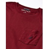 image:imageNautica Mens Classic Fit Pocket TShirtBurgundy Red