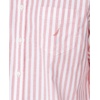 image:imageNautica Mens Classic Fit Stretch Solid Long Sleeve Button Down ShirtBright Coral