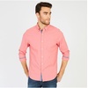 image:imageNautica Mens Classic Fit Stretch Solid Long Sleeve Button Down ShirtDreamy Coral