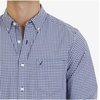 image:imageNautica Mens Classic Fit Stretch Solid Long Sleeve Button Down ShirtIndigo