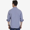image:imageNautica Mens Classic Fit Stretch Solid Long Sleeve Button Down ShirtIndigo