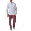 image:imageNautica Mens Classic Fit Stretch Solid Long Sleeve Button Down ShirtJ Navy