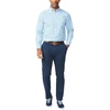 image:imageNautica Mens Classic Fit Stretch Solid Long Sleeve Button Down ShirtLight French Blue