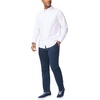 image:imageNautica Mens Classic Fit Stretch Solid Long Sleeve Button Down ShirtLilac