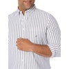 image:imageNautica Mens Classic Fit Stretch Solid Long Sleeve Button Down ShirtNavy Seas