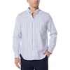 image:imageNautica Mens Classic Fit Stretch Solid Long Sleeve Button Down ShirtNavy Seas