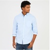 image:imageNautica Mens Classic Fit Stretch Solid Long Sleeve Button Down ShirtPowder Blue