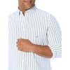 image:imageNautica Mens Classic Fit Stretch Solid Long Sleeve Button Down ShirtSky Blue