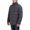 image:imageNautica Mens Faux Fur Trim Puffer Jacket With Removable HoodCharcoal