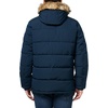 image:imageNautica Mens Faux Fur Trim Puffer Jacket With Removable HoodNavy