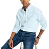 image:imageNautica Mens Gingham ShirtSoft Blue