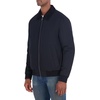 image:imageNautica Mens Heritage Shirt Collar Jacket  Water Resistant Zip Front Plaid Lined Casual CoatBlack